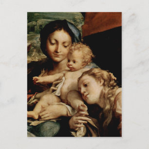 Correggio Madonna des Hl. Hieronymus (Der Tag), Sz Postkarte