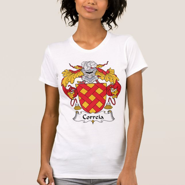 Correia Familienwappen T-Shirt (Vorderseite)