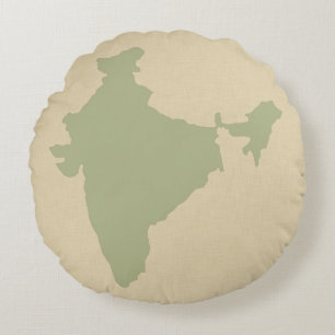 Corriander Spice Moods Indien Rundes Kissen