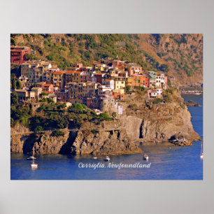 Corriglia, Neufundland Poster