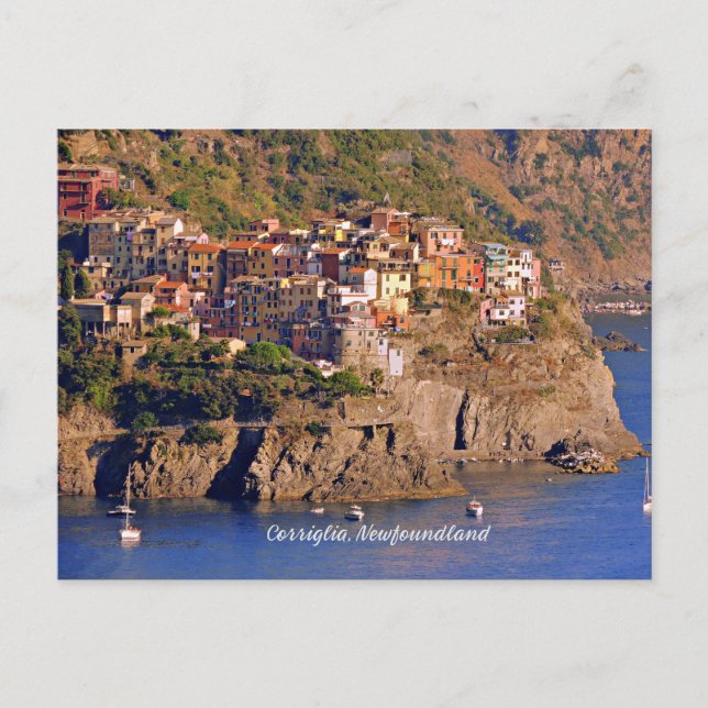 Corriglia, Neufundland Postkarte (Vorderseite)