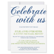 Corrin Calligrafy Wedding Einladung