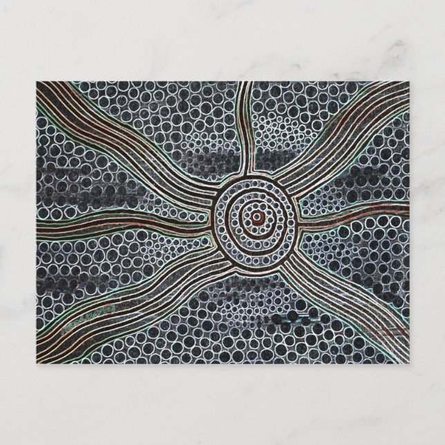 Corroboree Postcard Postkarte (Vorderseite)