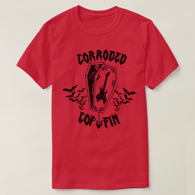 Corroded Coffin T-Shirt (Design vorne)
