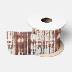 Corrugated Barn Tin Satinband