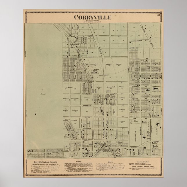 Corryville, Ohio Poster (Vorne)