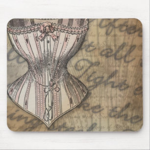 Corset Collage Mousepad