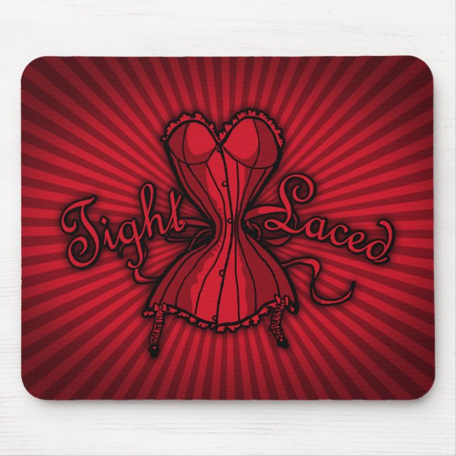 Corset Tight Laced Mousepad (Vorne)