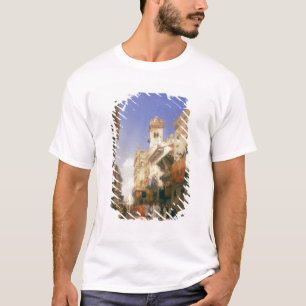 Corso Sant'Anastasia, Verona (Öl auf Platte) T-Shirt