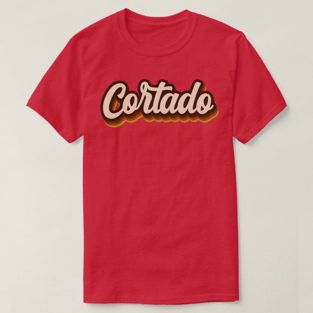 Cortado T-Shirt (Design vorne)
