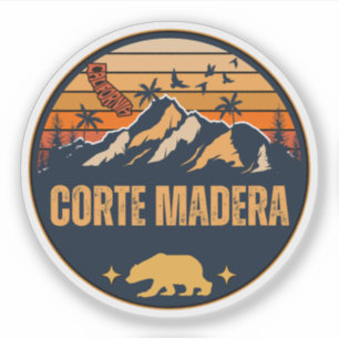 Corte Madera, Kalifornien Aufkleber