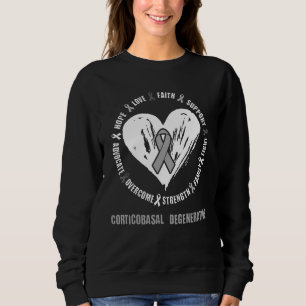 Corticobasale Degeneration Awareness Brain Disease Sweatshirt