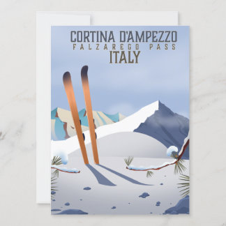 Cortina d'Ampezzi Italien Skilanglauf Kunst, Dicht