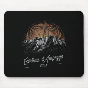 Cortina D'ampezzo Berge Italien Wandern Im Freien Mousepad