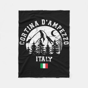 Cortina D'ampezzo Italien Alpen Skigebiet Alp Loca Fleecedecke