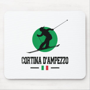 Cortina D'ampezzo Italien Ski Resort Alps Italien Mousepad