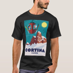 Cortina D'Ampezzo Poster T-Shirt