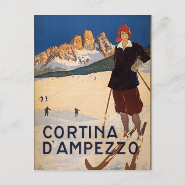 Cortina d'Ampezzo Postkarte (Vorderseite)