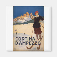 Cortina d'Ampezzo Vintage Reiseplaner für Kletterh