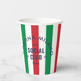 Cortina Milano Apres Social Club Italia Winter Pappbecher