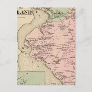 Cortland, Croton Landing, New York Postkarte