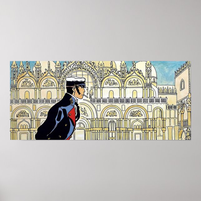 Corto Maltese in Venedig Poster (Vorne)