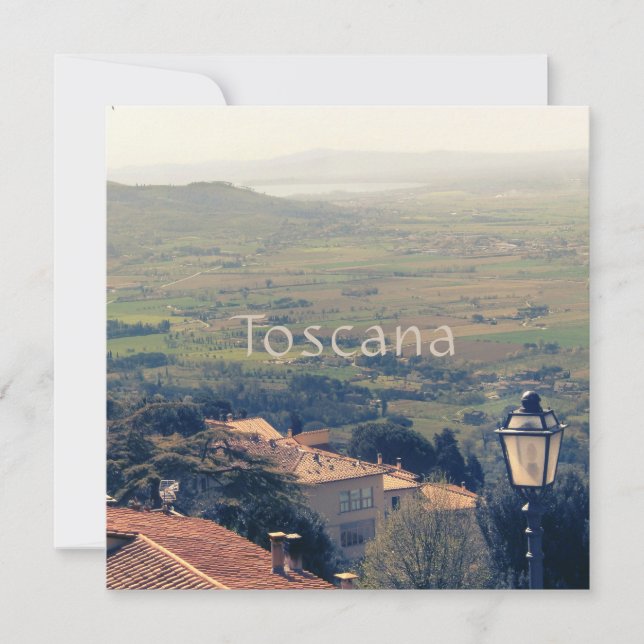 Cortona Toskana Italien (Vorderseite)