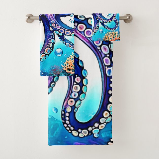 Cortopus Glow Design Badhandtuch Set (Insitu)