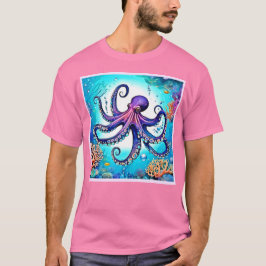 Cortopus Glow Design T-Shirt