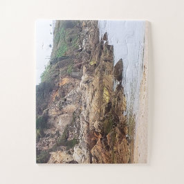 Coruna, Spanien | Klippen an der Küste Demenz Puzzle