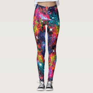 Coruscation Stern-Feld ganz über Druck-Leggings Leggings