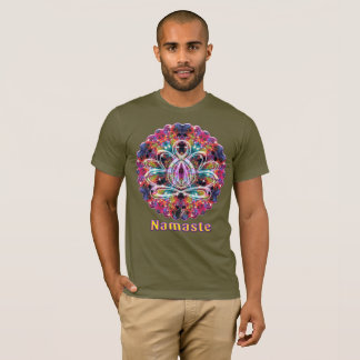 Coruscation Zen Lotus Namaste T-Shirt