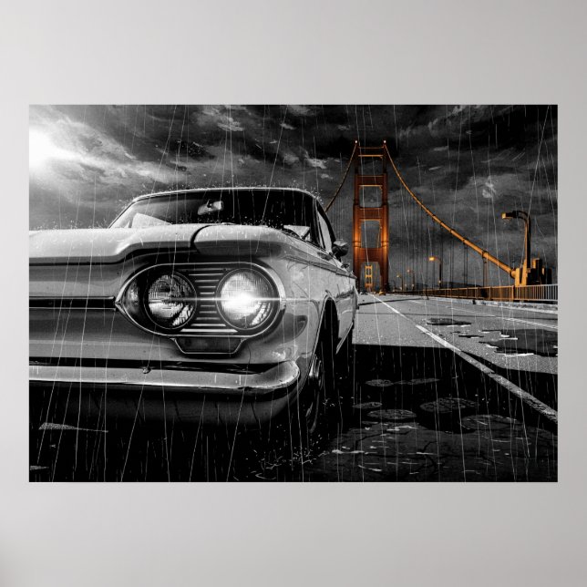 Corvair Dead Souls San Francisco Poster (Vorne)