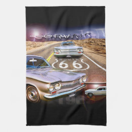 Corvair Küchentuch – Route 66