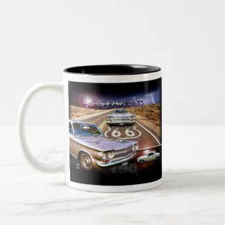 Corvair Lover Zweifarbige Tasse