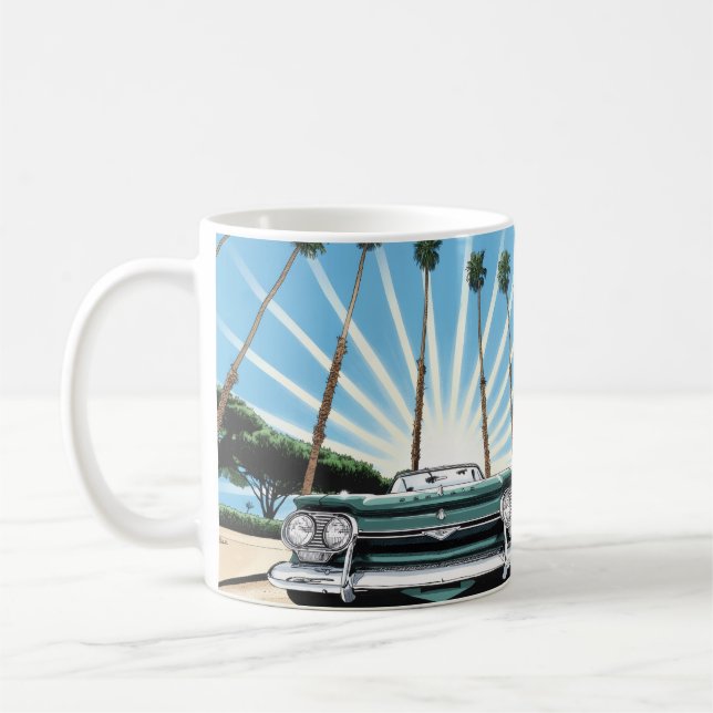 Corvair Pop Art Kaffeetasse (Links)