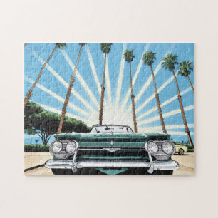 Corvair Pop-Art-Palme Puzzle