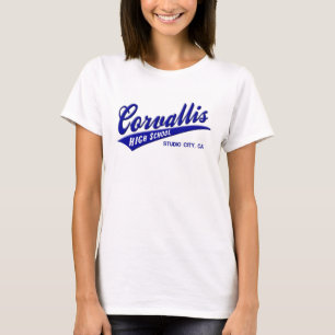 Corvallis Highschool Studio-Stadt Kalifornien T-Shirt