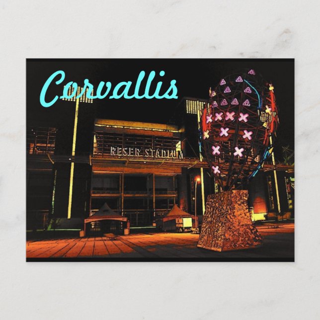 Corvallis (Reser) Postkarte (Vorderseite)