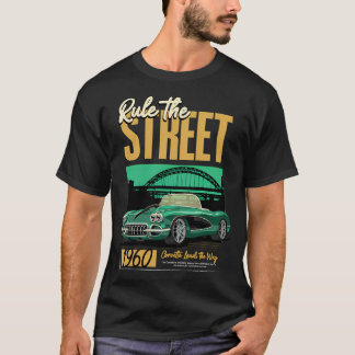 Corvette 1960 regiert die Straße T-Shirt