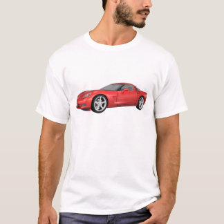 Corvette 2008: Sportwagen: Red Finish: T-Shirt