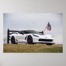 Corvette C7 Z06 Poster