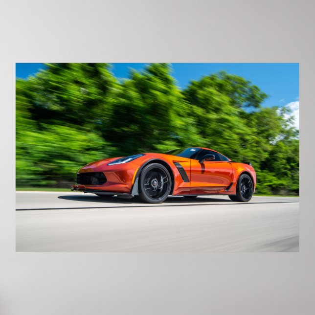Corvette C7 Z06 Poster (Vorne)