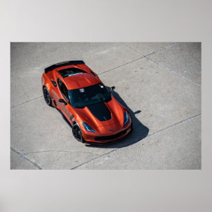 Corvette C7 Z06 Poster