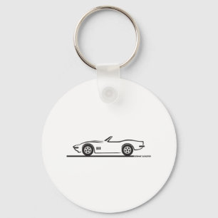 Corvette-Konvertible 1968-69 Schlüsselanhänger