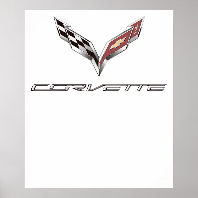 corvette logo poster (Vorne)