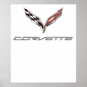 Corvette-Logo Poster