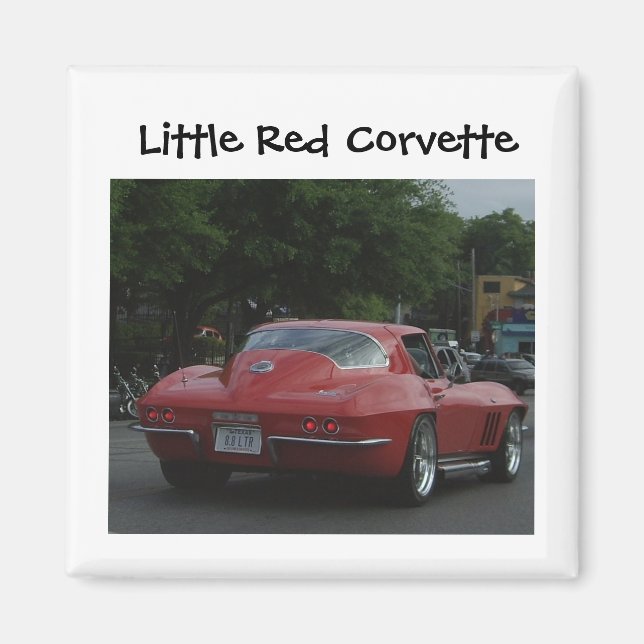 Corvette Magnet (Vorne)