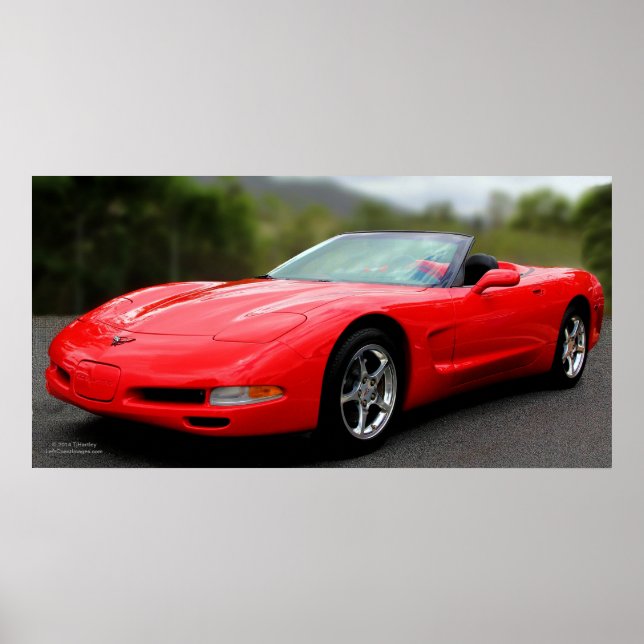 CORVETTE POSTER (Vorne)