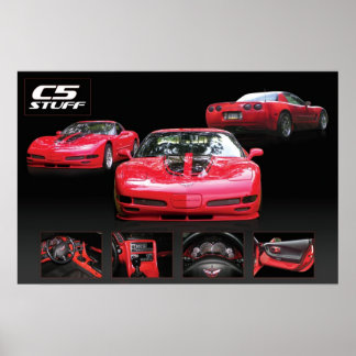 Corvette-Poster Poster